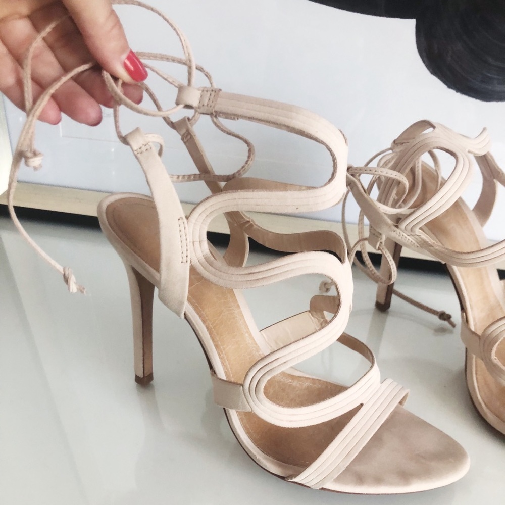 SCHUTZ strappy sandals size 8